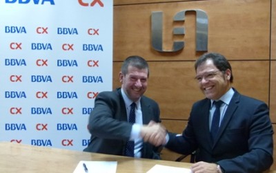 BBVA i la UEA signen un conveni per impulsar l´activitat empresarial de l´Anoia