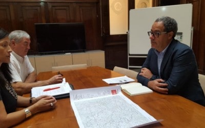 Reunió estratègica sobre el territori entre la UEA i Pere Macias