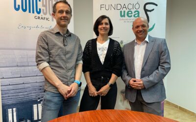 Concepte Gràfic i la Fundació UEA sumen per col·laborar amb els projectes socials pels joves de la comarca